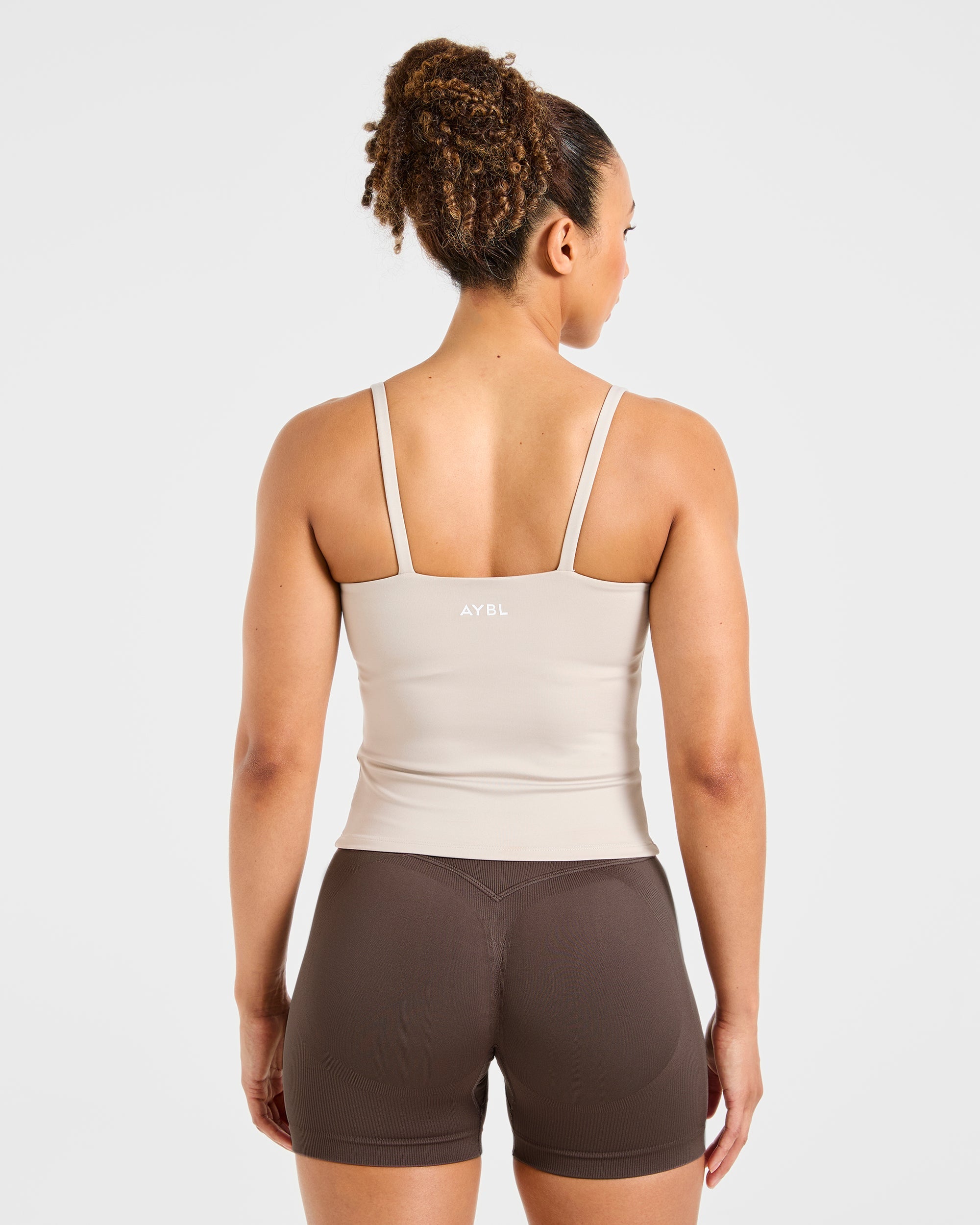 Top Tank Sottile Essenziale - Taupe