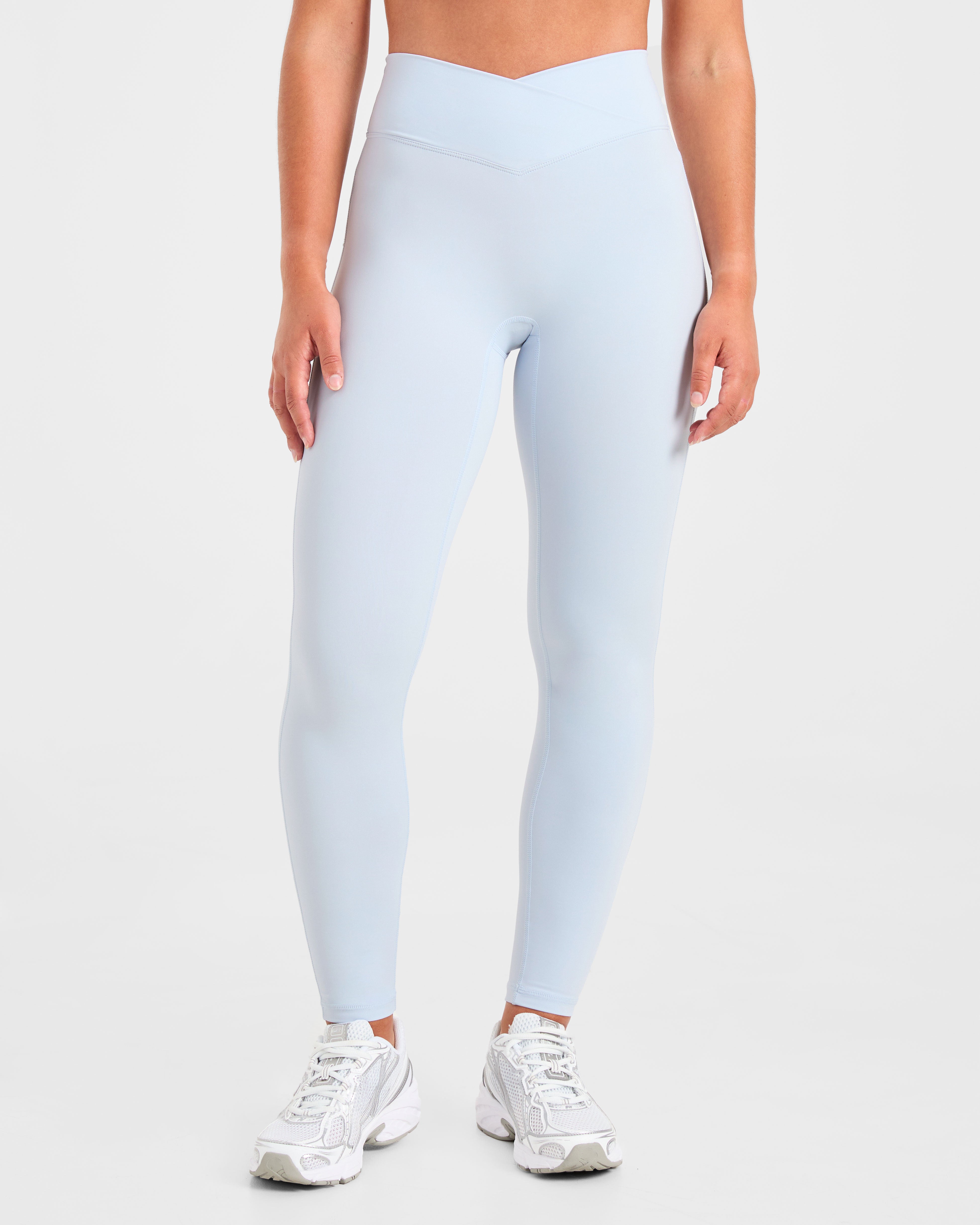 Leggings Sculpt Wrap - Blu Ghiaccio