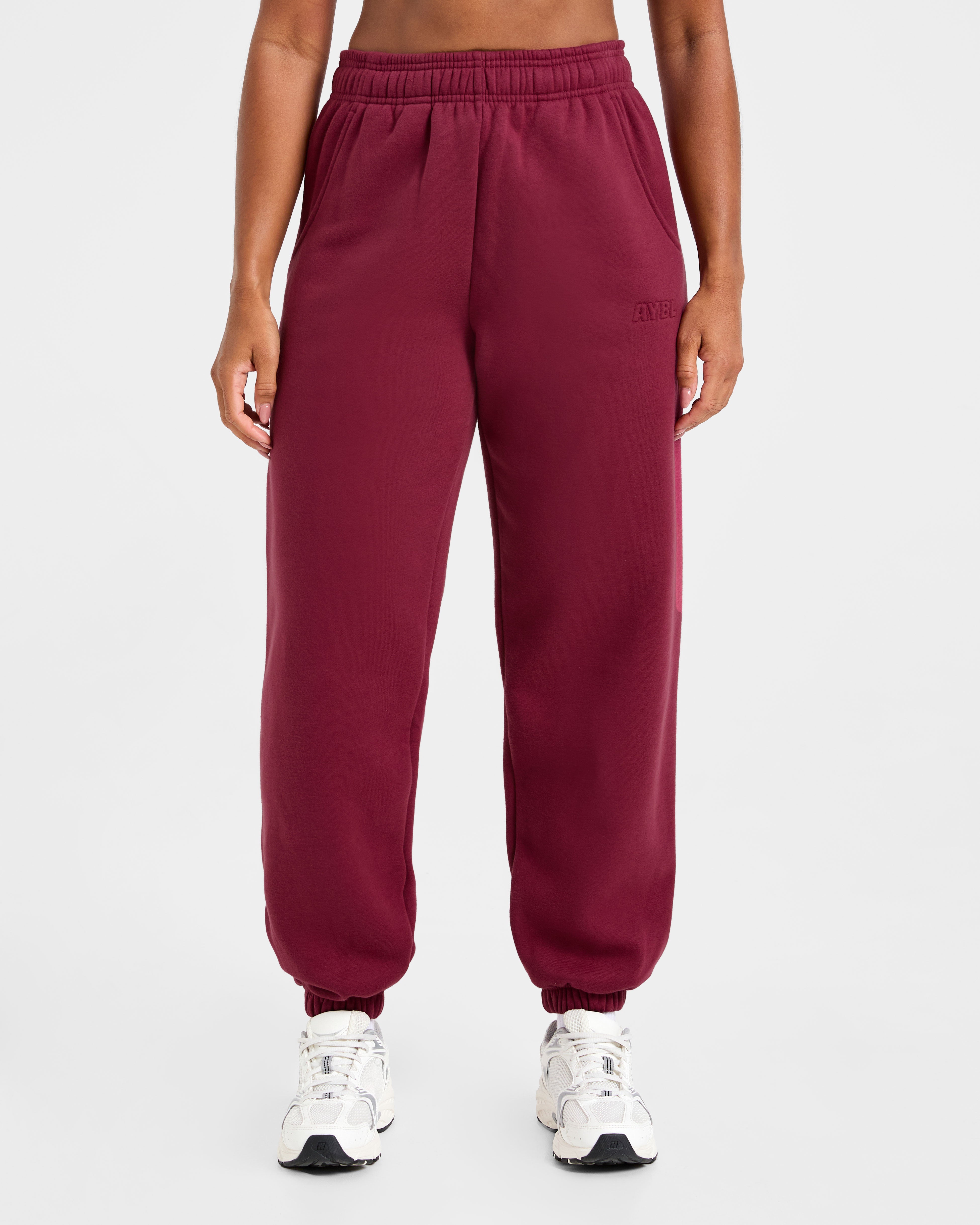 Pantaloncini Larghi Classici in Felpa - Raspberry Mute