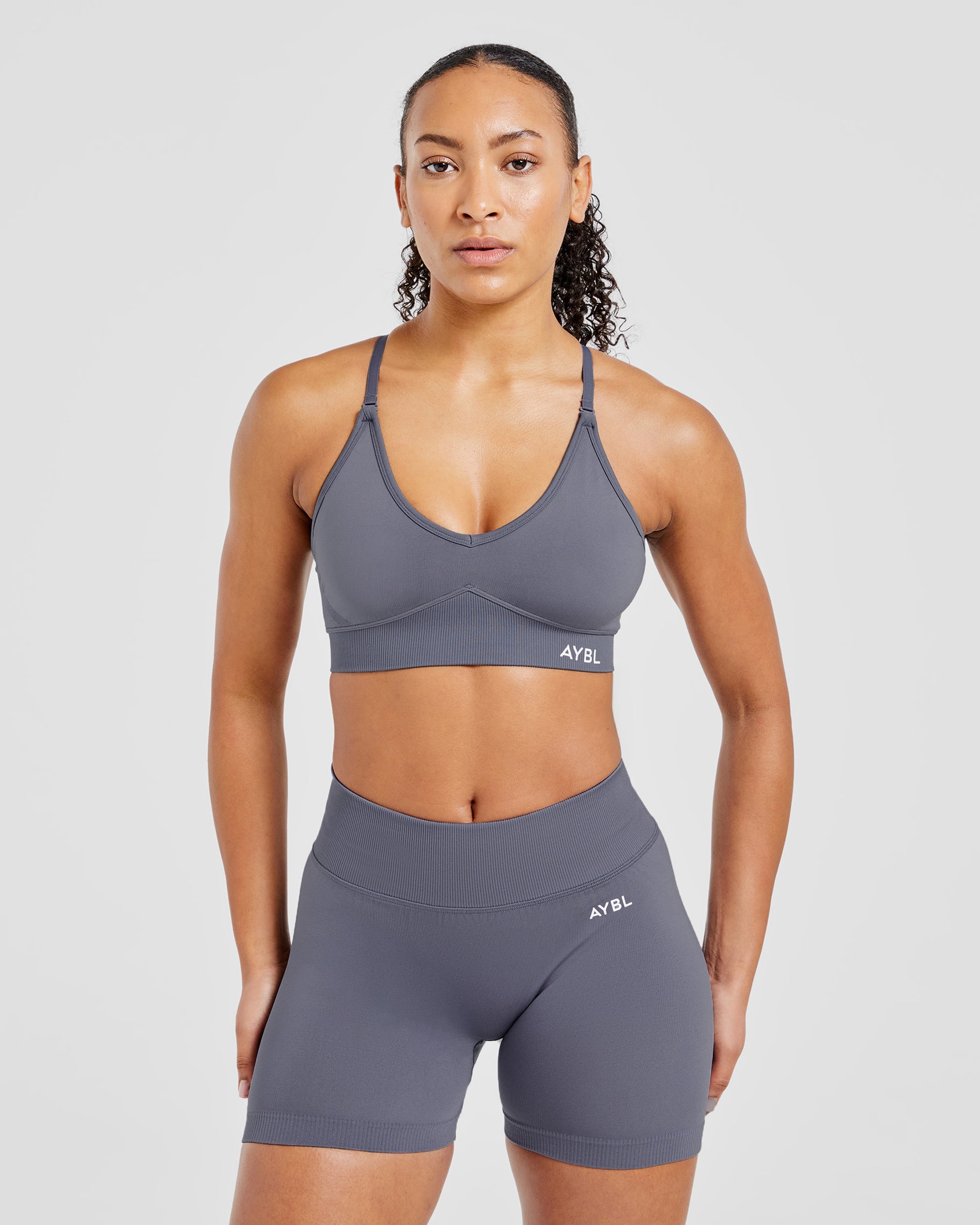 Adapt Sports Bra Senza Cuciture - Grigio