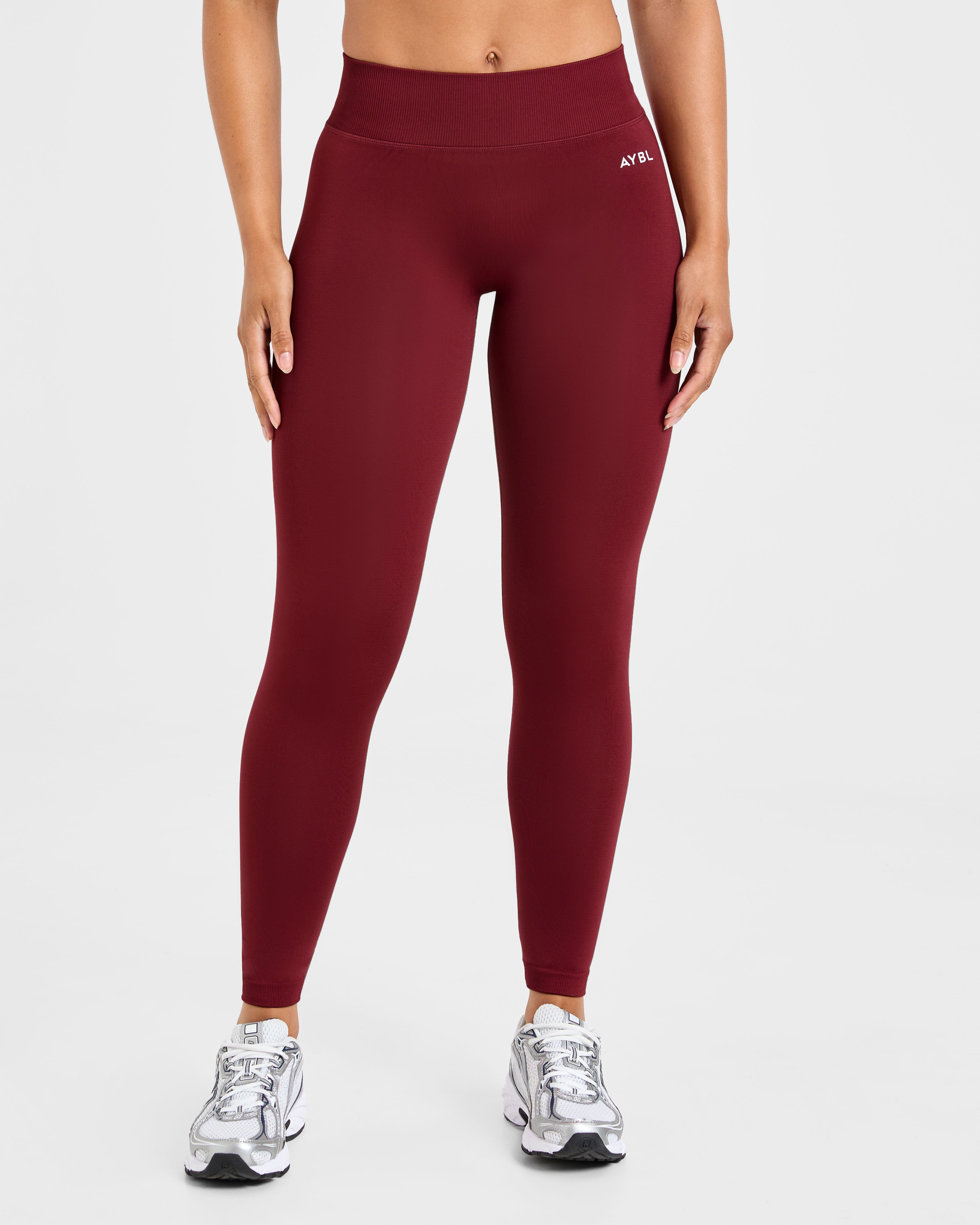 Adapt Leggings Senza Cuciture - Rosso Autunnale