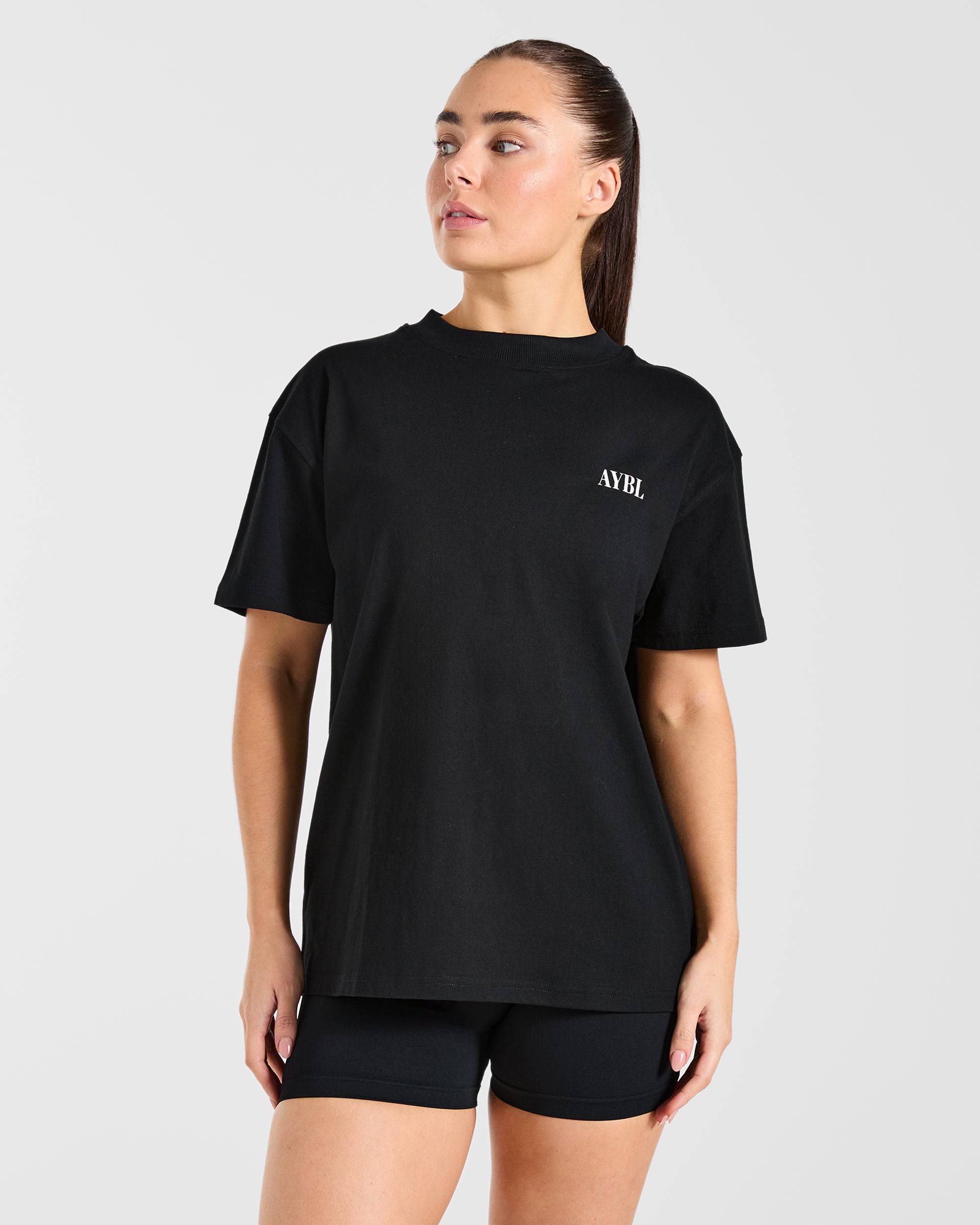 AYBL Strength Co T-Shirt Oversized - Nero