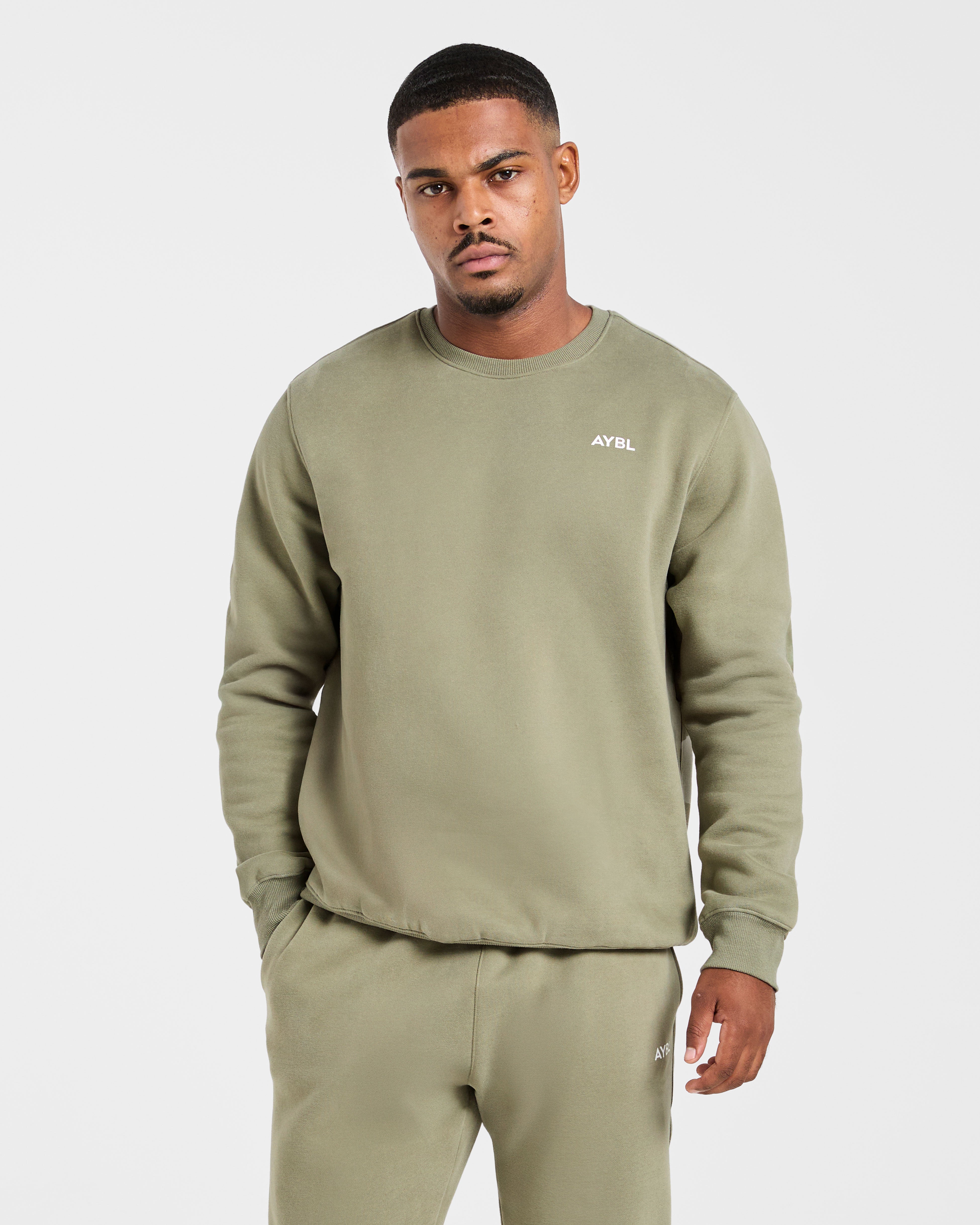 Pullover Essenziale - Olive Deserto
