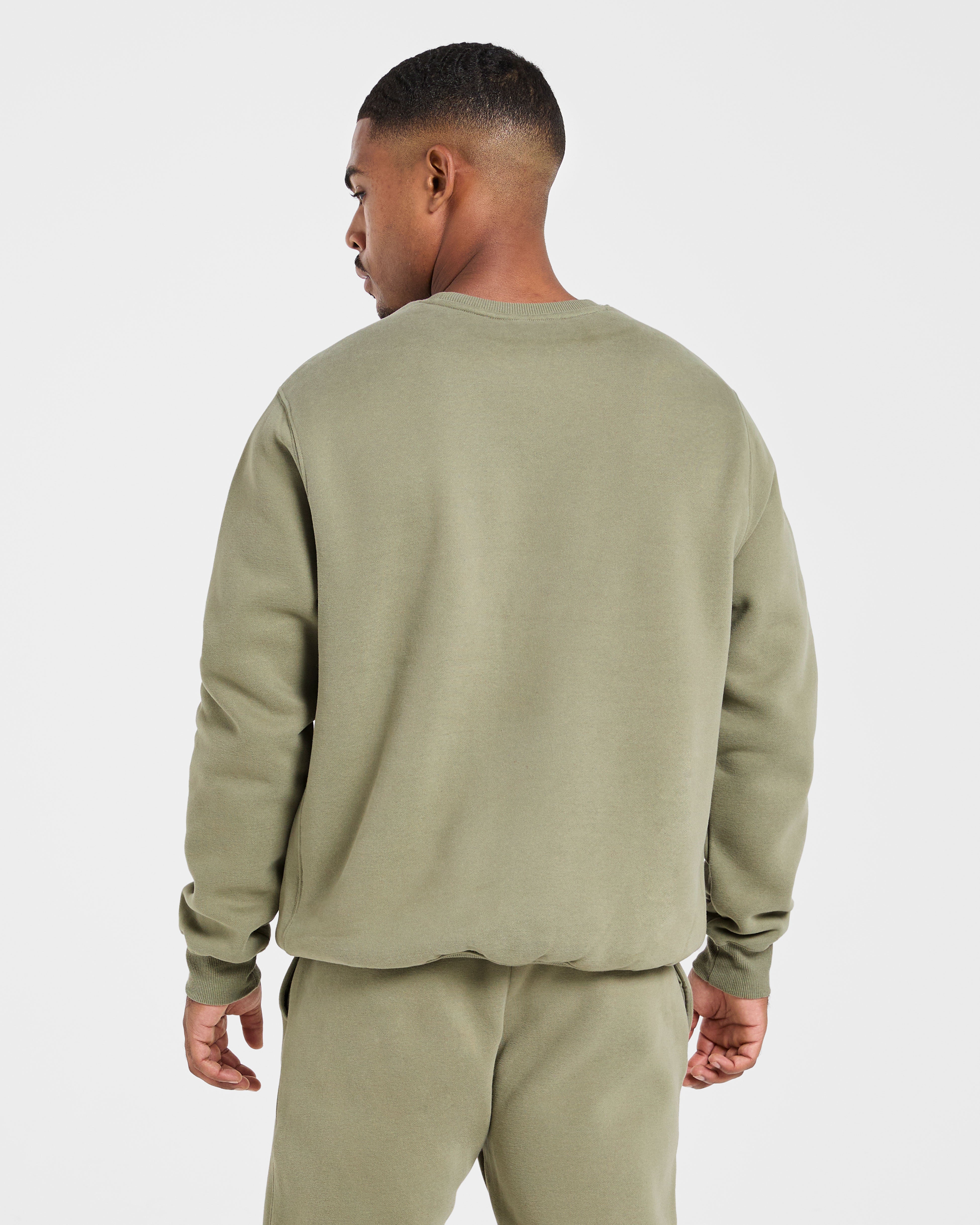 Pullover Essenziale - Olive Deserto