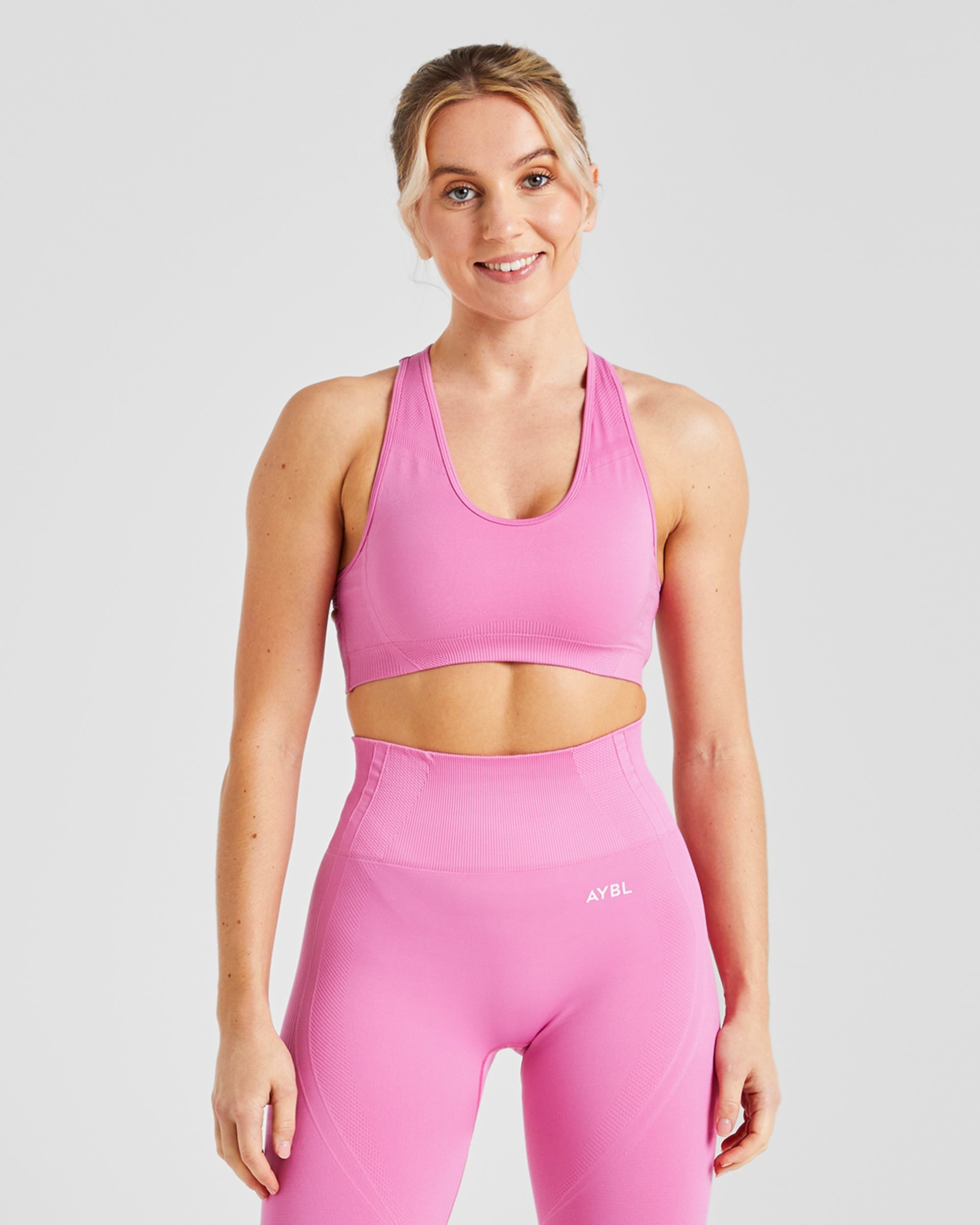 Sports Bra Senza Cuciture Balance V3 - Rosa Bubblegum