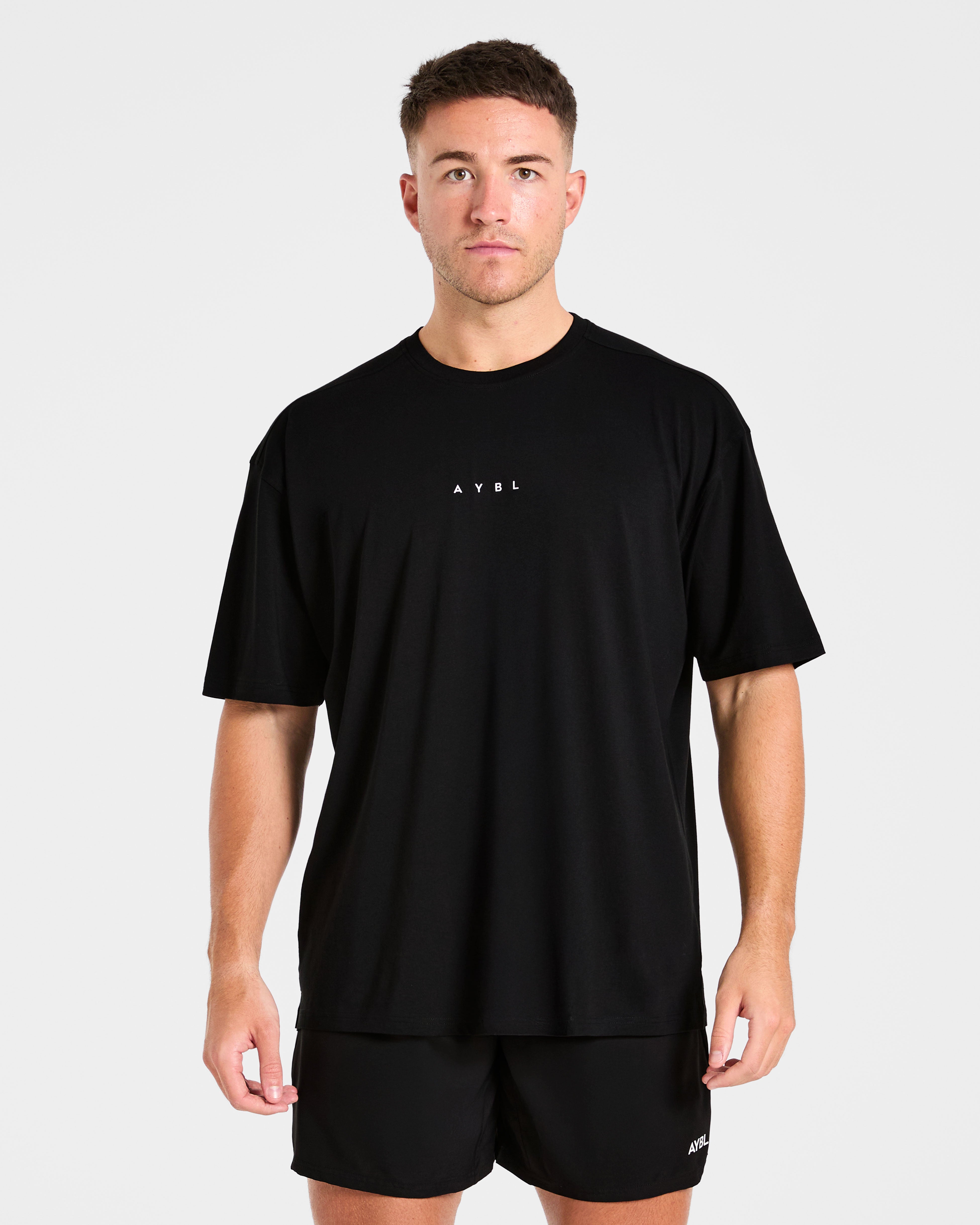 T-shirt Oversized Force - Nero