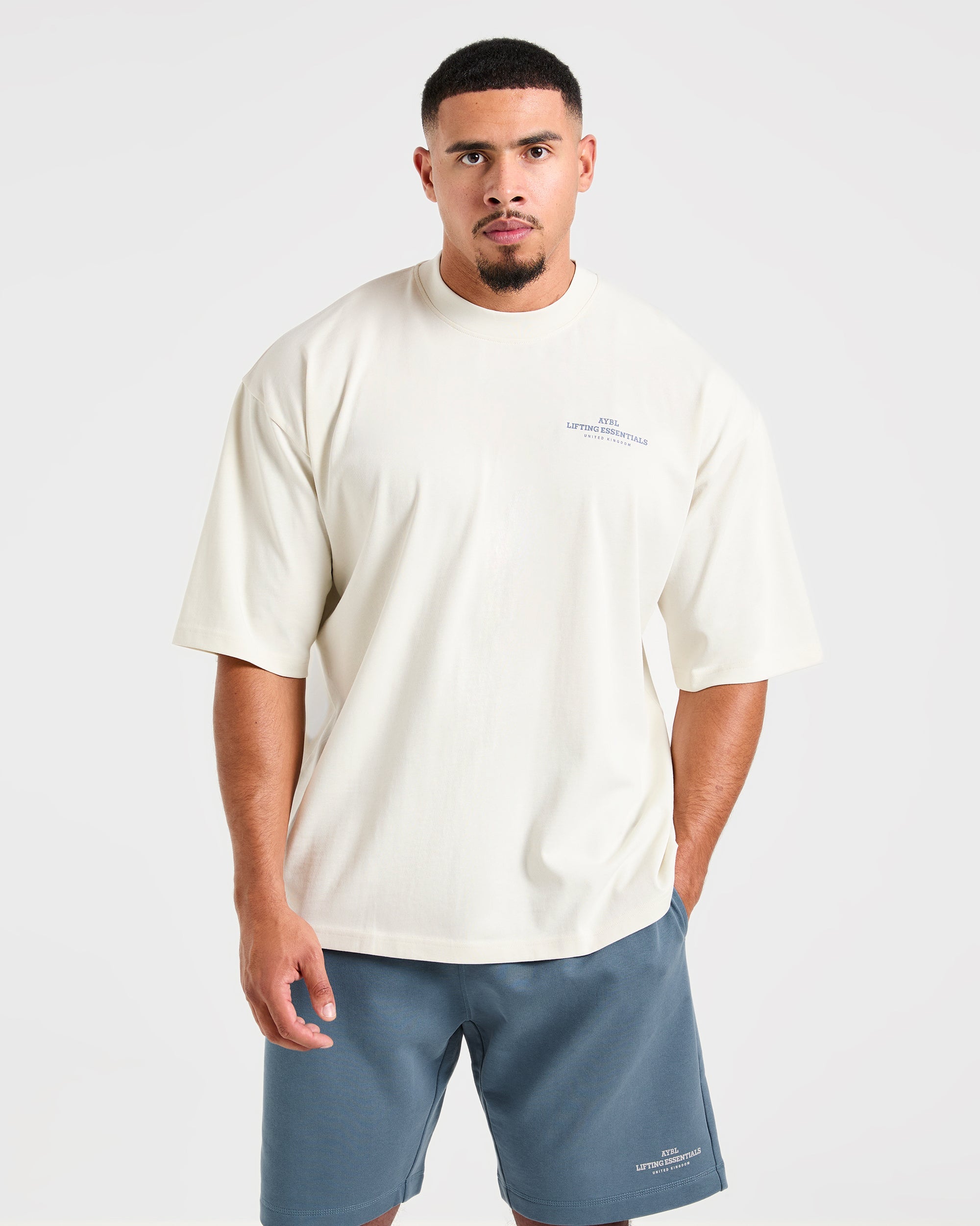 Apex Lifting Essentials T-Shirt Oversize - Bianco