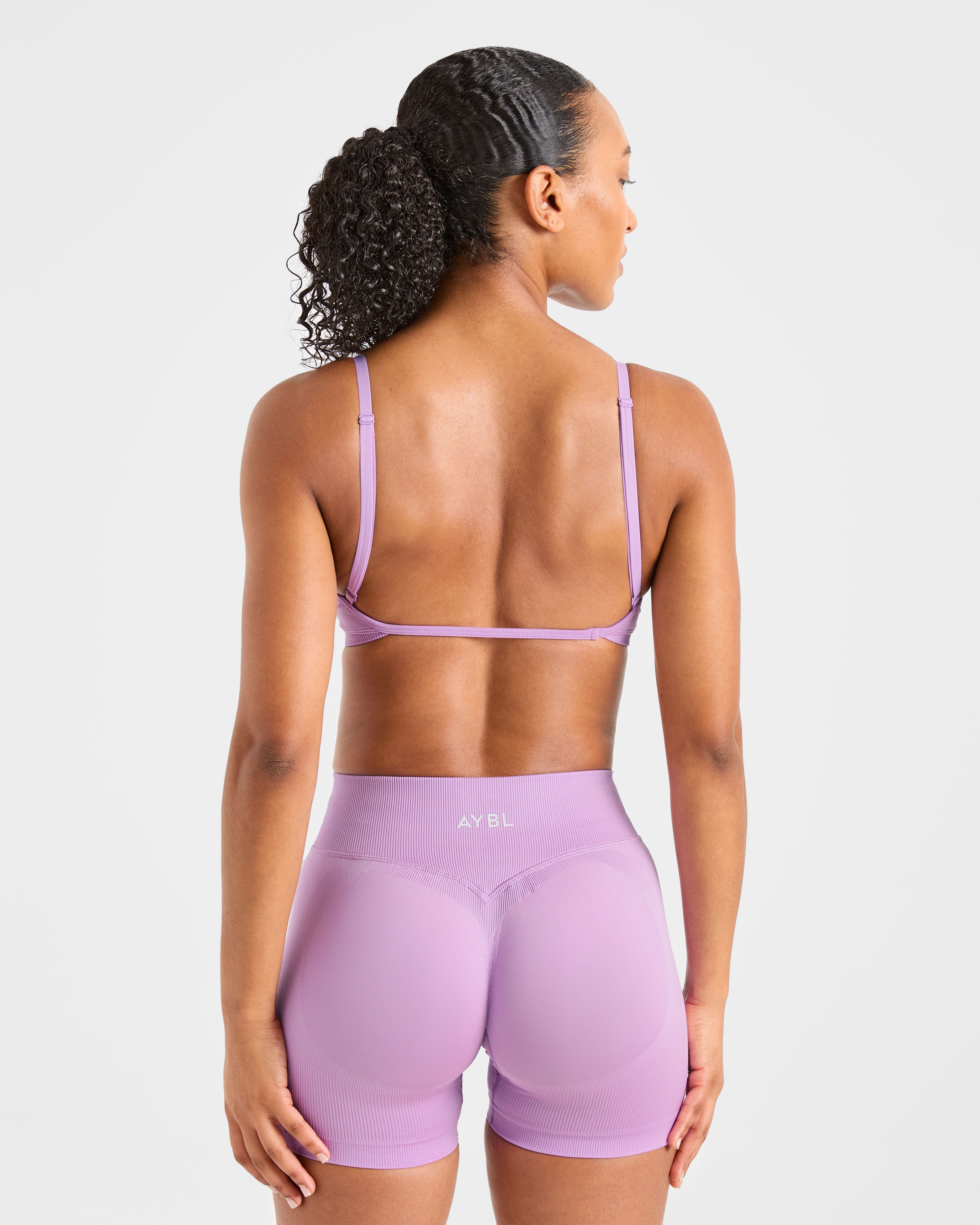 Adapt Sports Bra Senza Cuciture a Spalline - Primavera Lilac