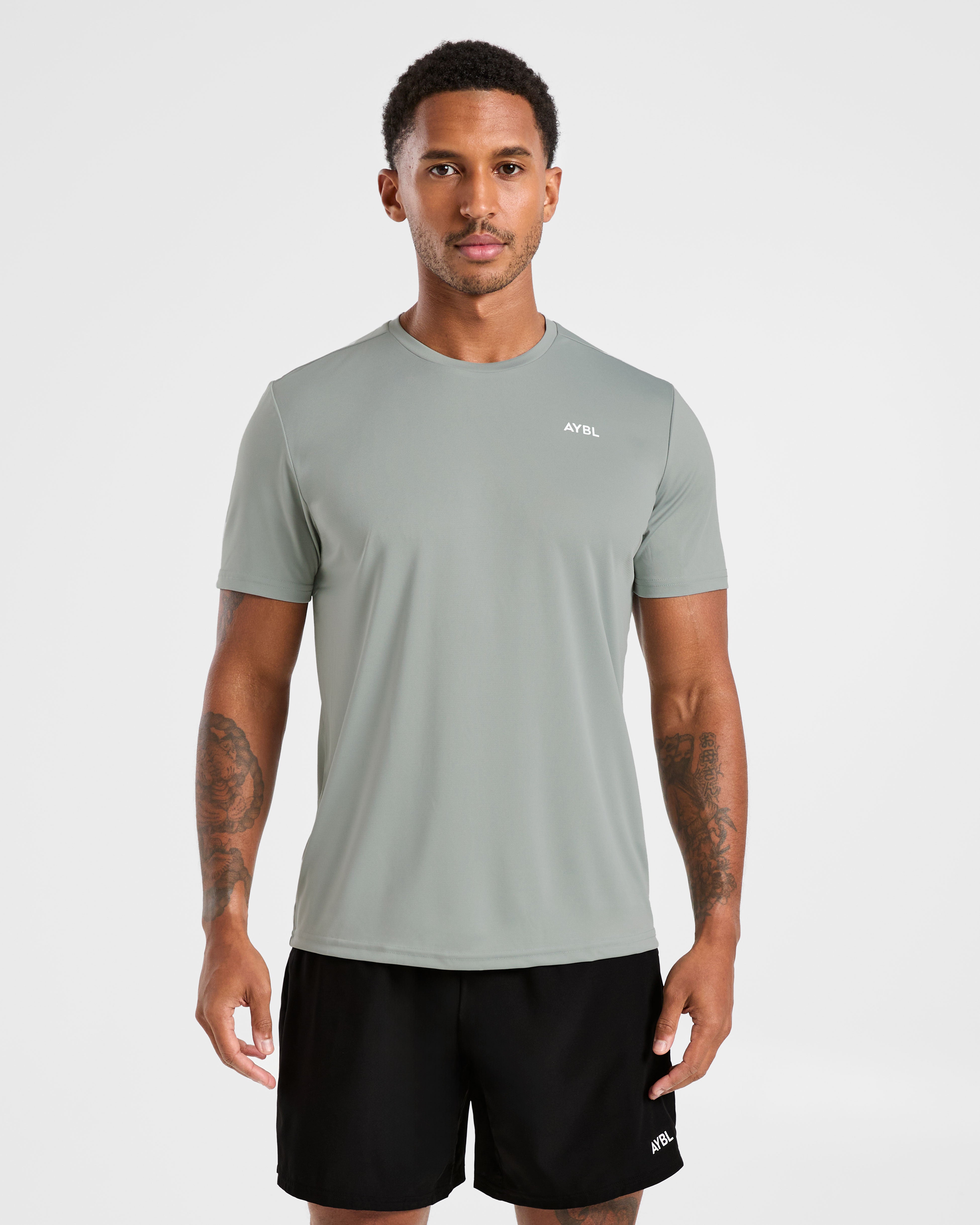 T-shirt Origin - Grigio chiaro