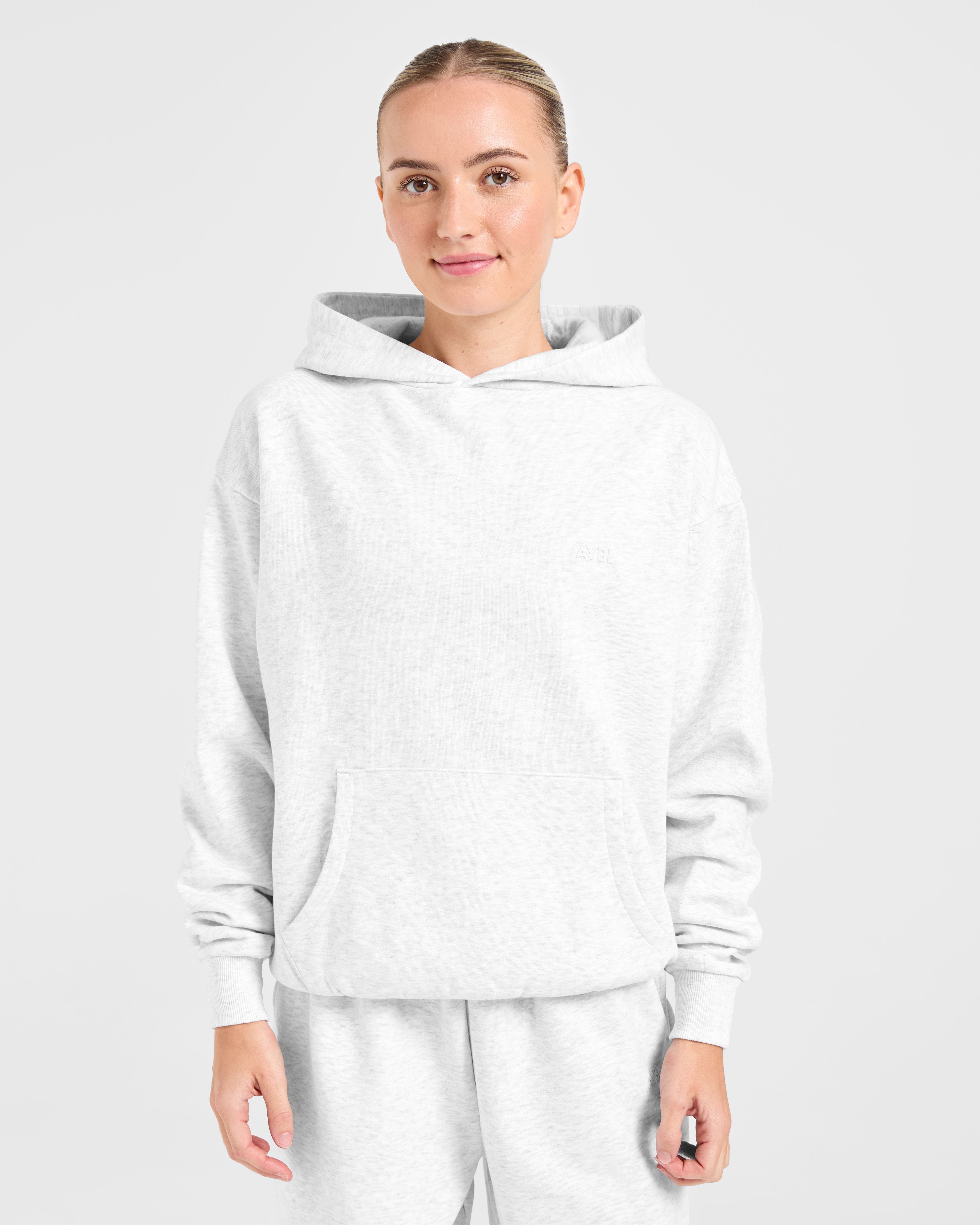 Lifestyle Hoodie Oversized - Grigio Heather