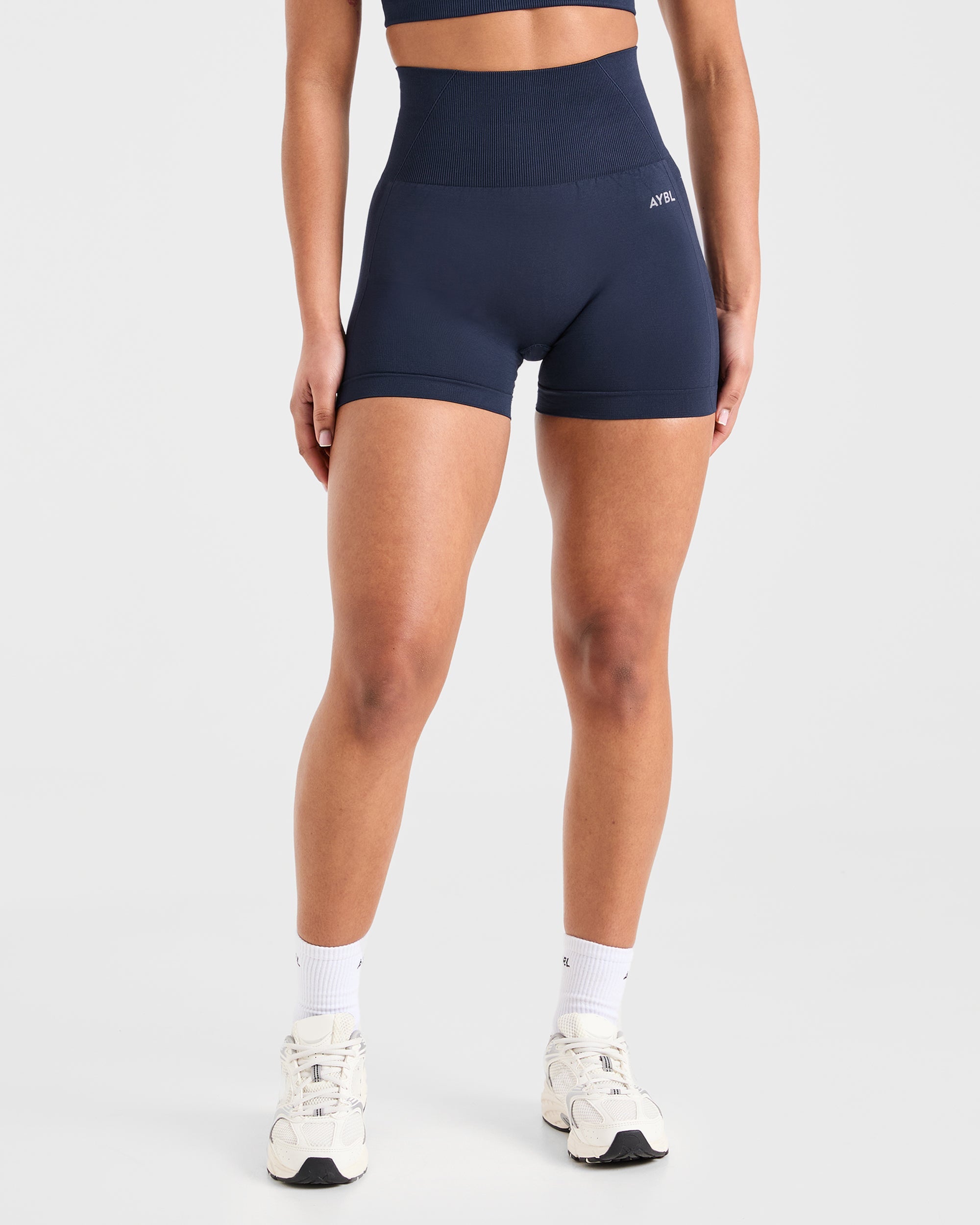 Empower Seamless Shorts - Blu Navy