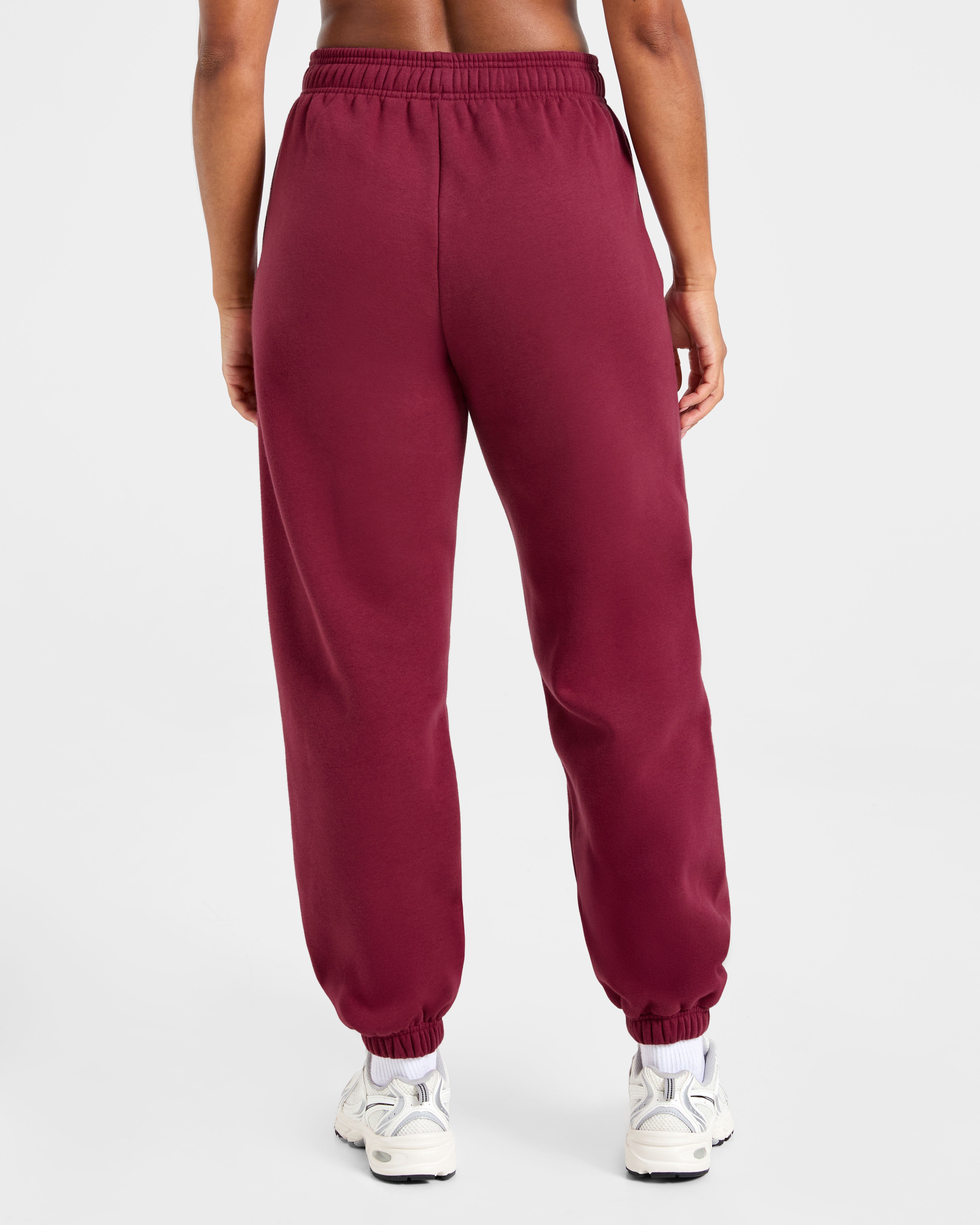 Pantaloncini Larghi Classici in Felpa - Raspberry Mute