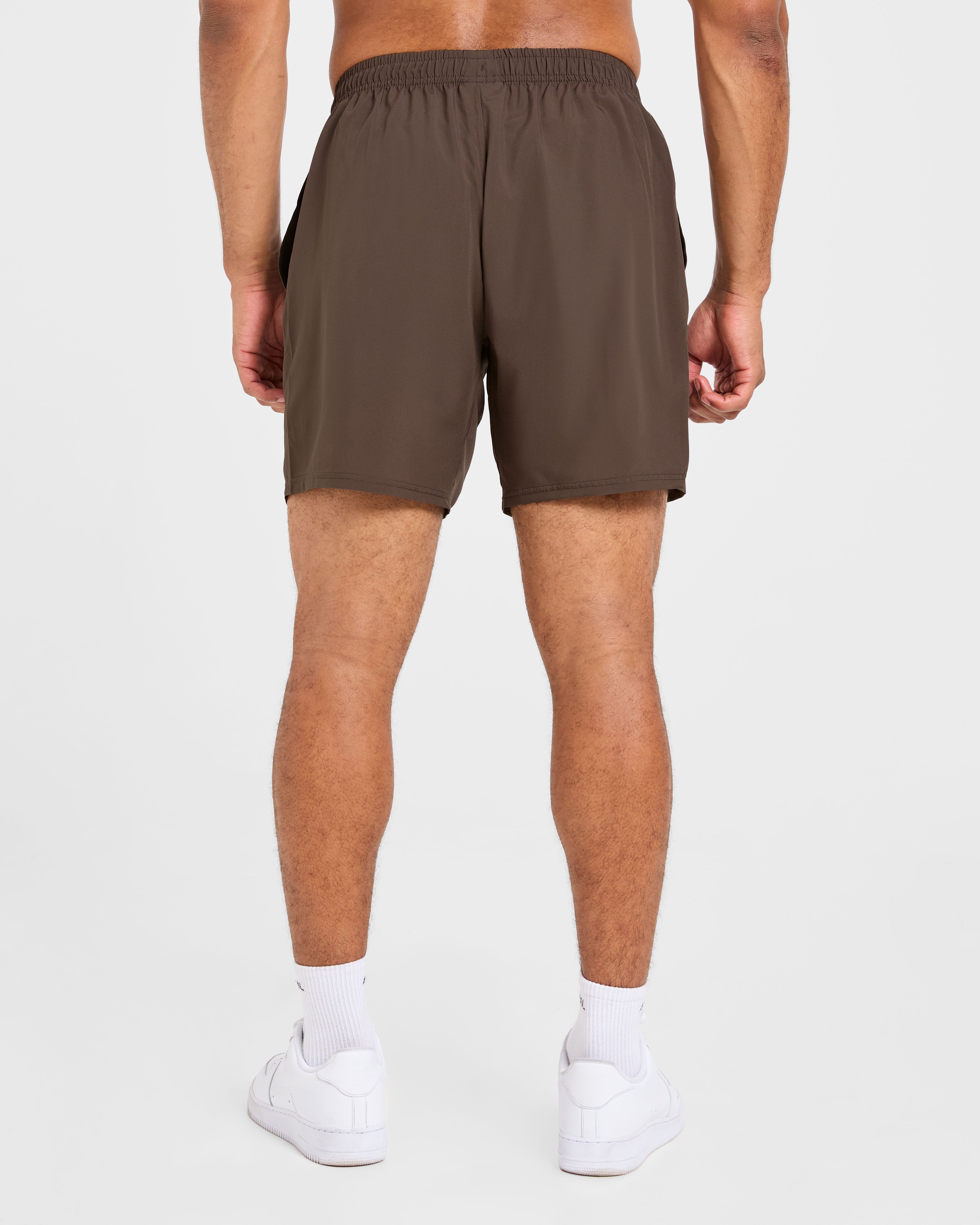 Pantaloncini Core da 7" - Marrone Scuro