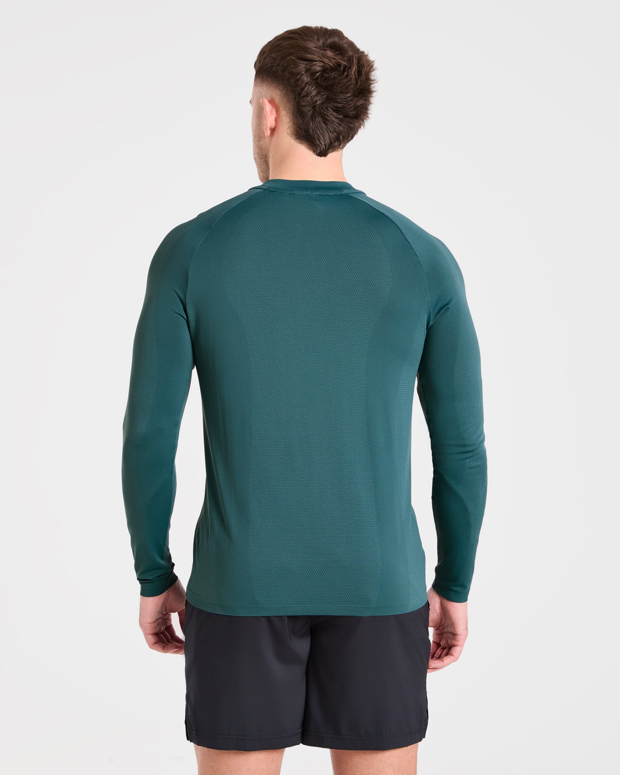 T-shirt a maniche lunghe senza cuciture Attain - Foresta di pini