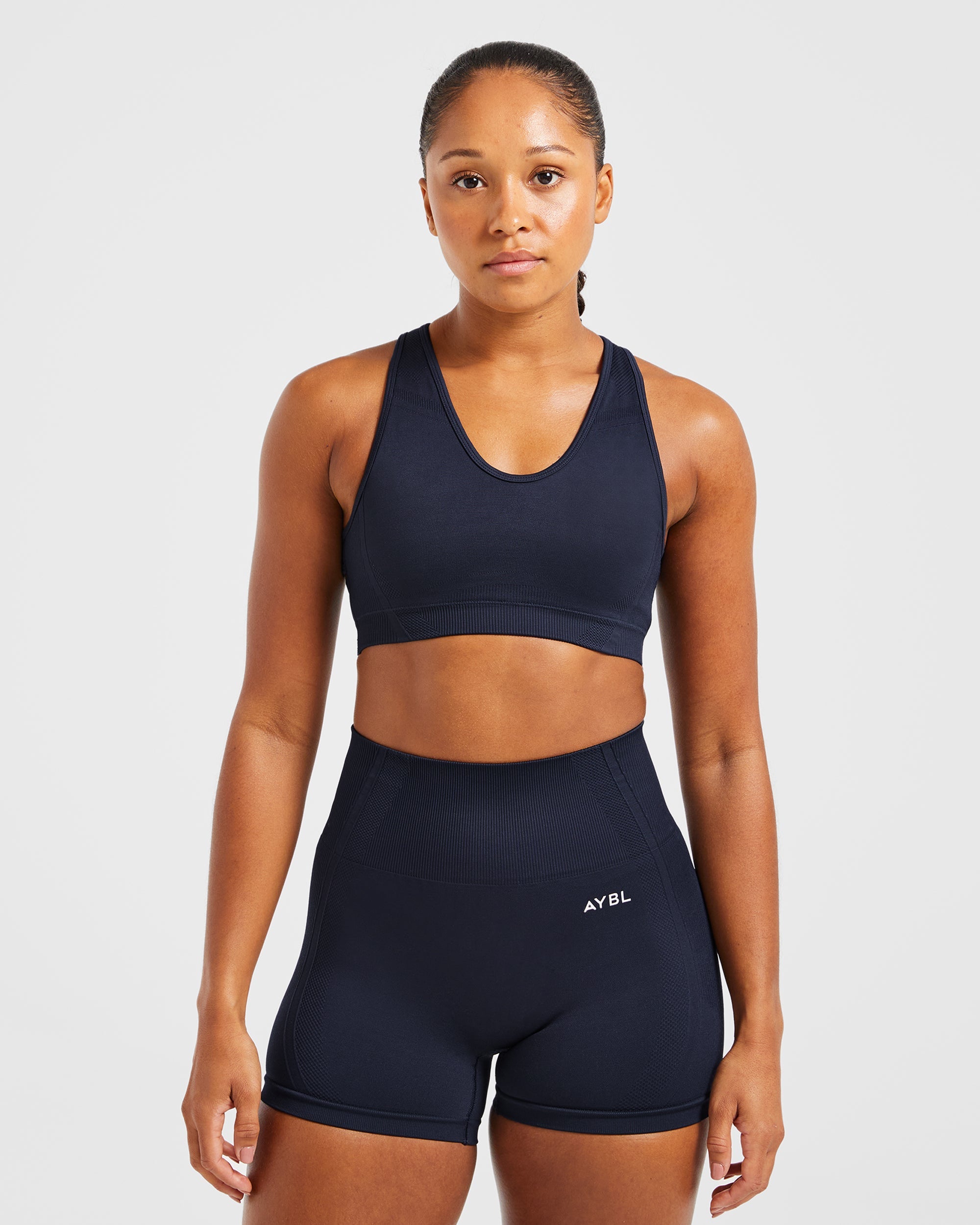 Balance V3 Sports Bra Senza Cuciture - Blu Navy