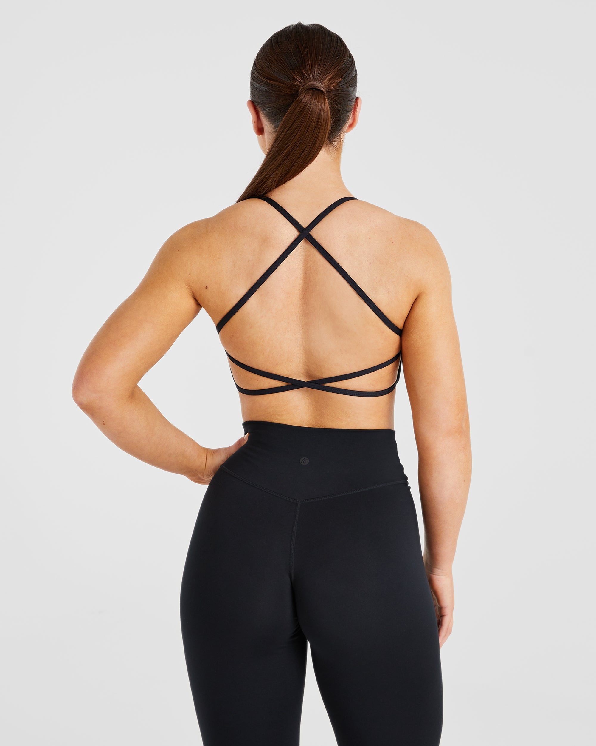 Sports Bra Crossback Essenziale - Nero